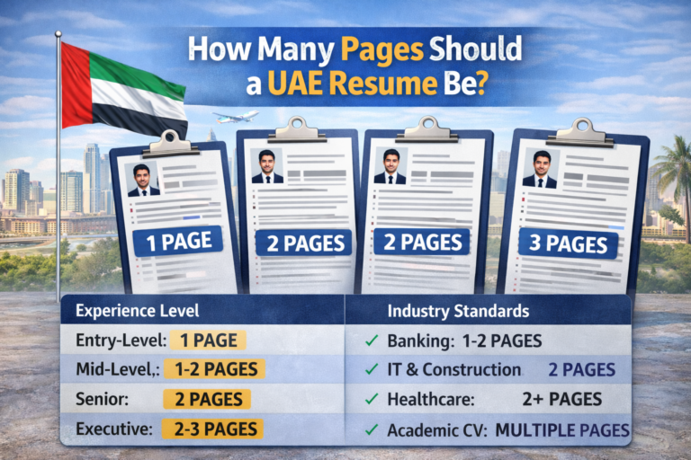 How Many Pages Should a UAE Resume Be?