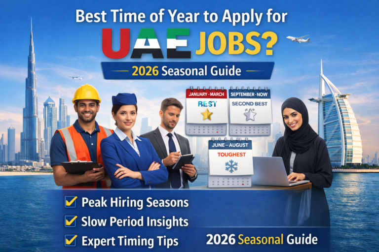 Best Time of Year to Apply for UAE Jobs